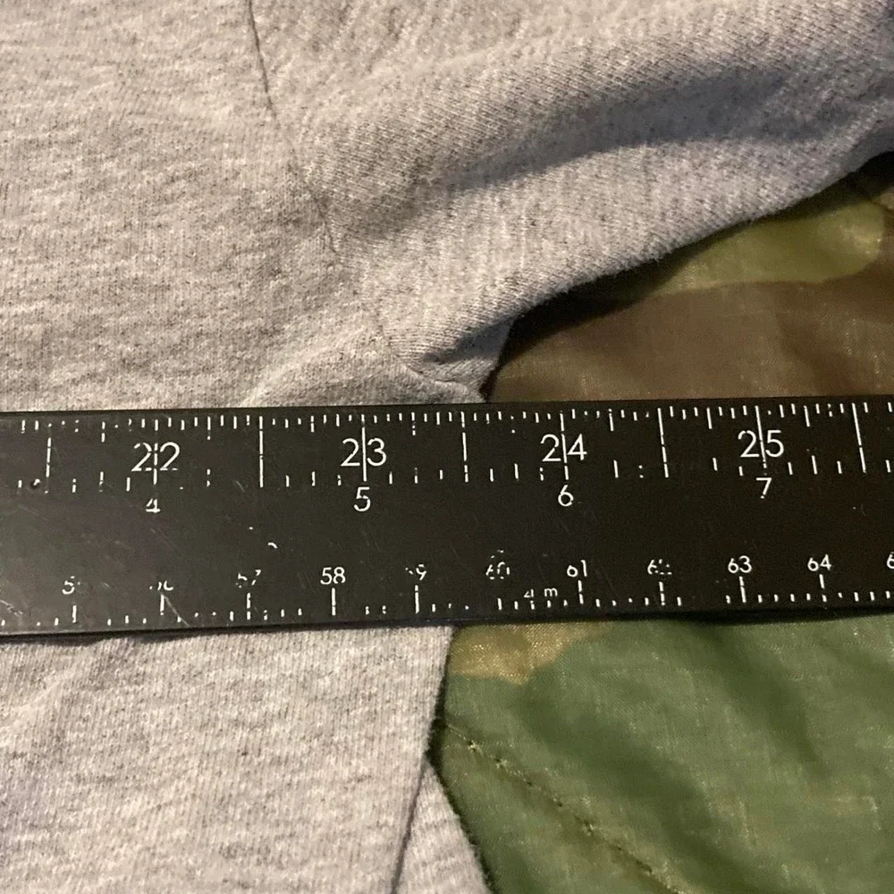 Polo jeans co Heather grey graphic tee vintage 00s collegiate style XL/23.5